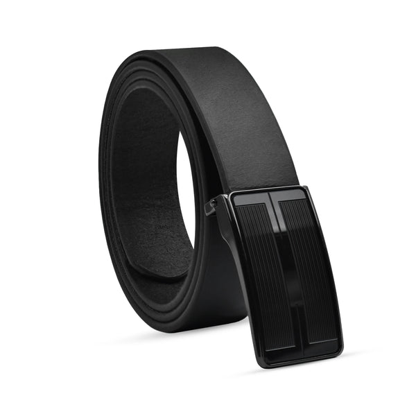 Men’s Leather Belt – Minimalist Buckle - Trim to Fit