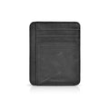 VALANTI Men's RFID Leather Card Holder, rear card slots