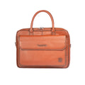 VALANTI Men’s Leather Laptop Bag, front view