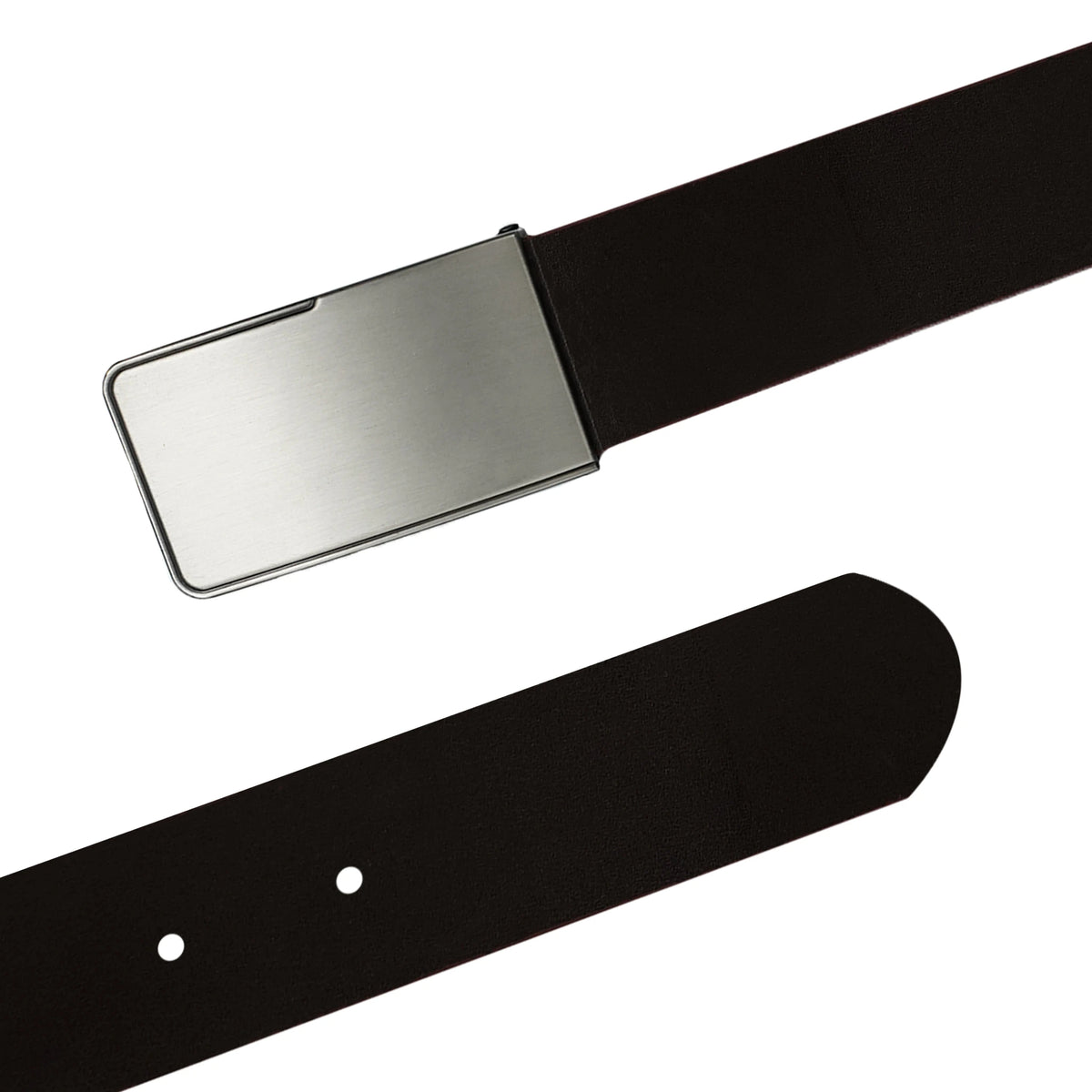 VALANTI Men’s Leather Belt, both sides of leather strap