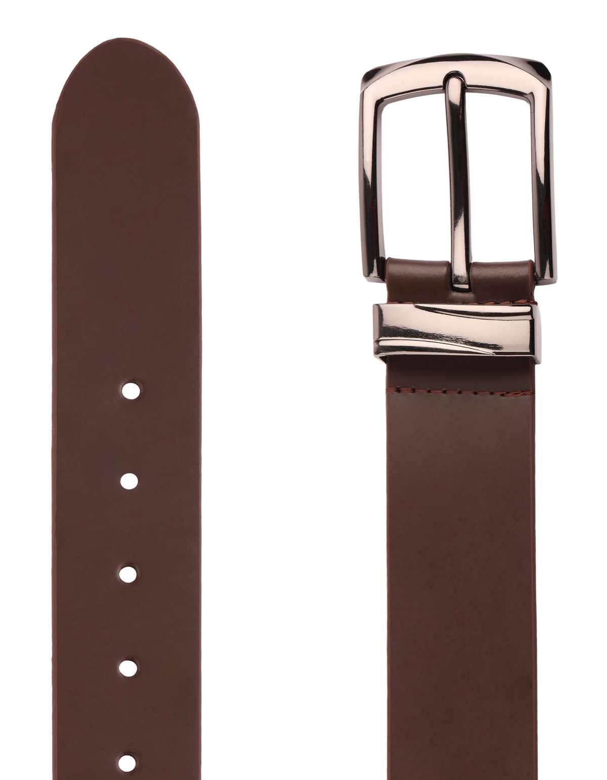 VALANTI Men’s Leather Dress Belt, both sides of leather strap