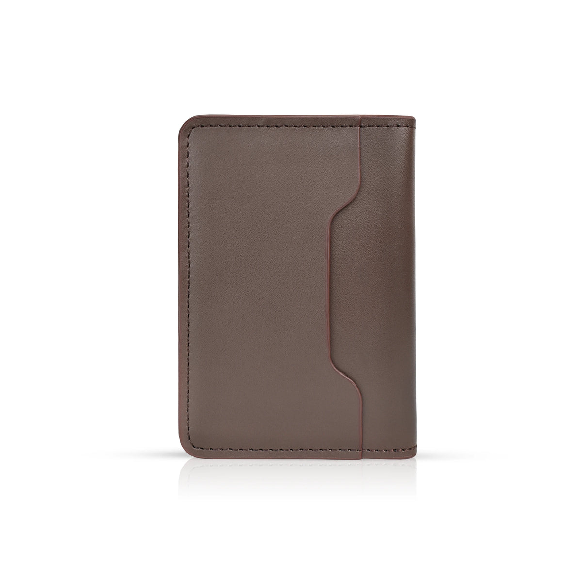 VALANTI Men's Leather Card Holder, rear card slots
