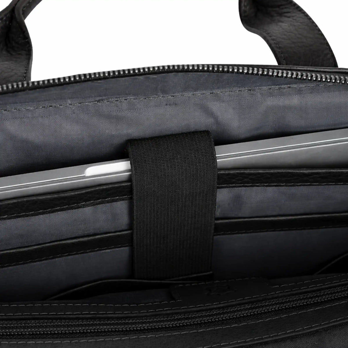 VALANTI leather laptop business bag with compartment for up to 15.6-inch laptop