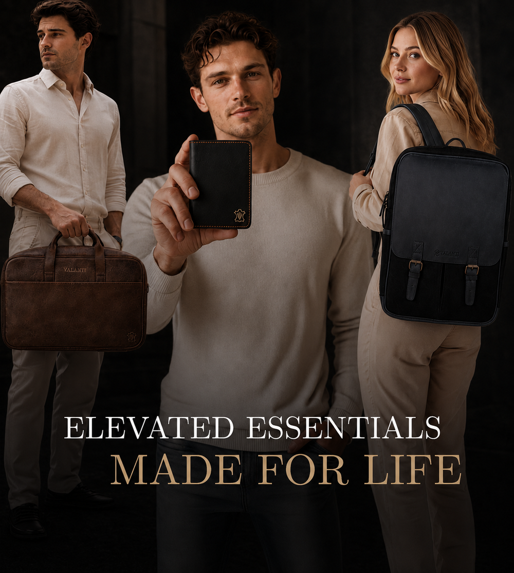 VALANTI leather goods promotional image
