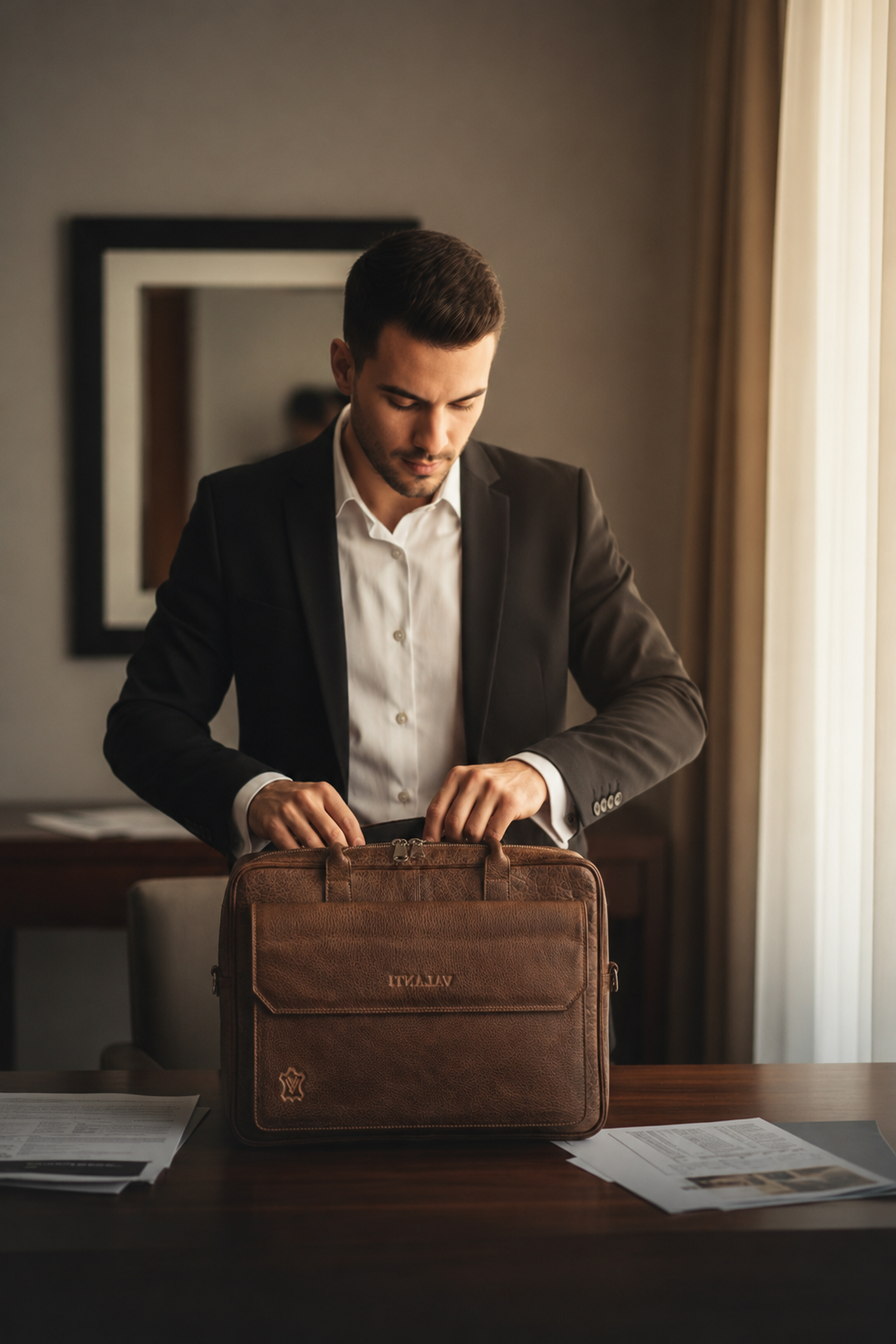 VALANTI leather goods promotional image