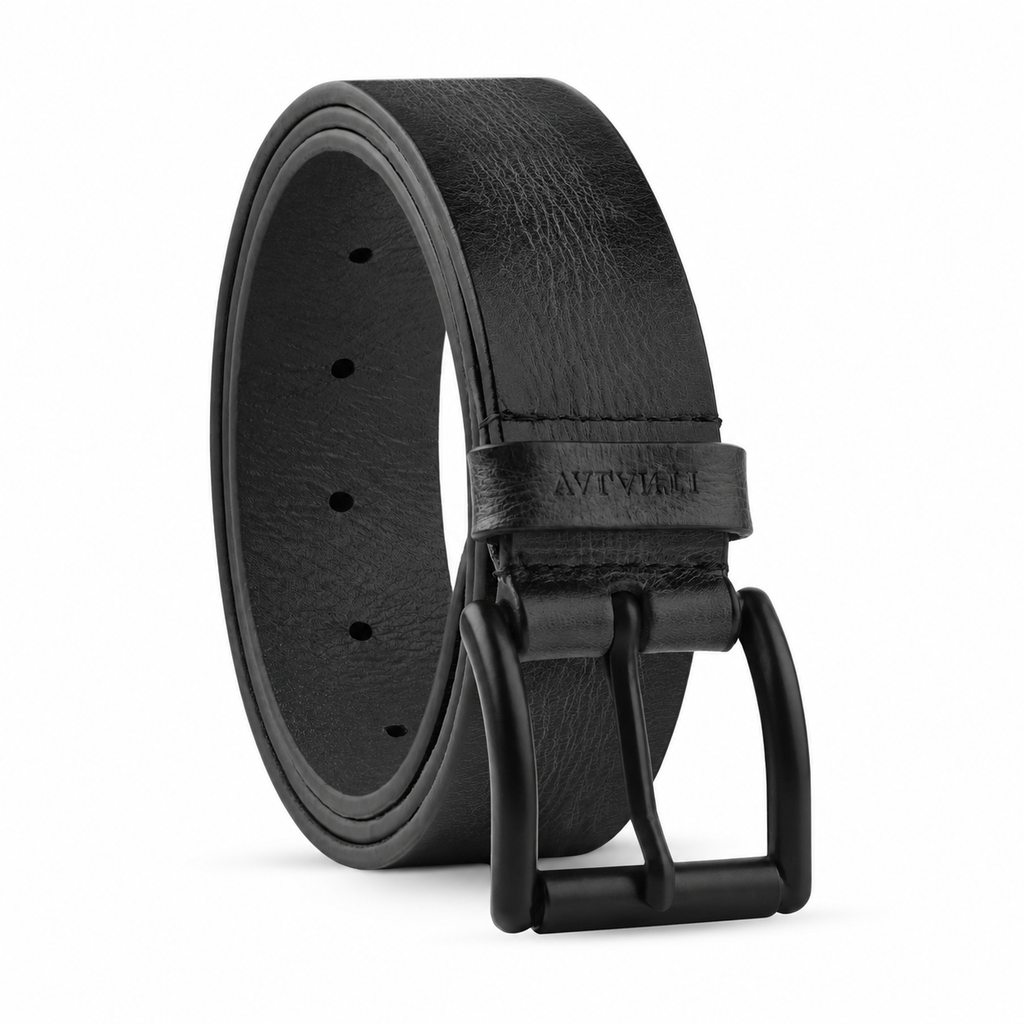 Men's leather casual belt | Valanti