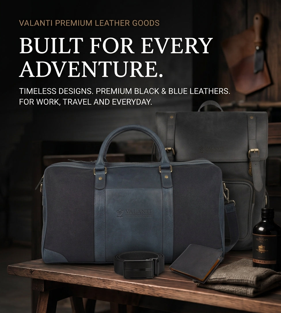 VALANTI leather goods promotional image