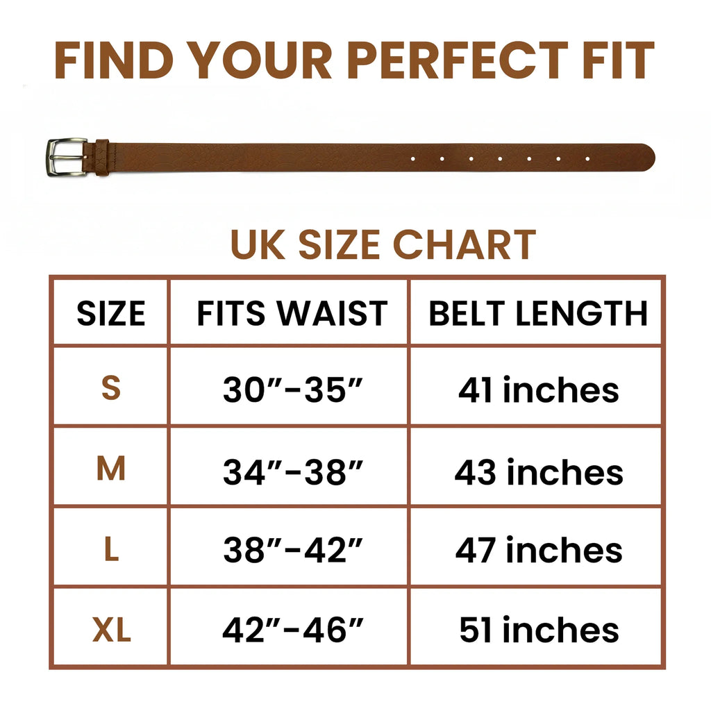VALANTI men's tan leather belt, product colour view